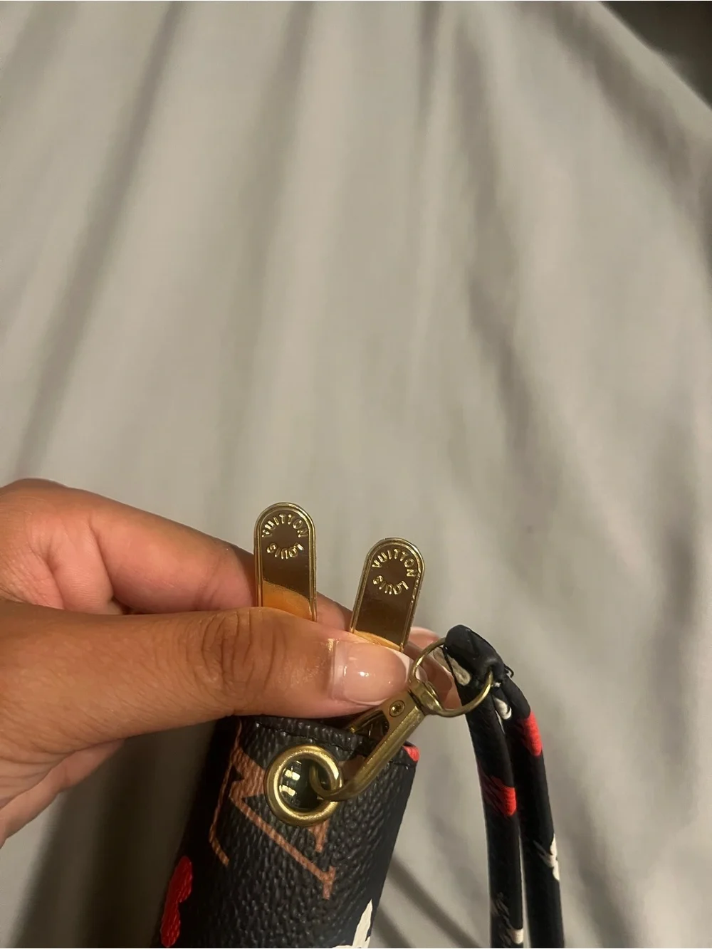 Louis Vuitton wristlet wallet